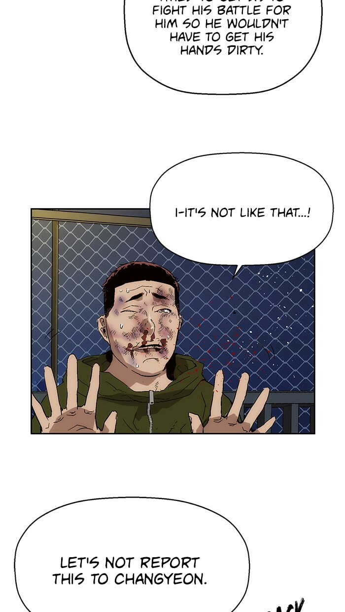 Read Weak Hero chapter 142 image 69 on Lezhin
