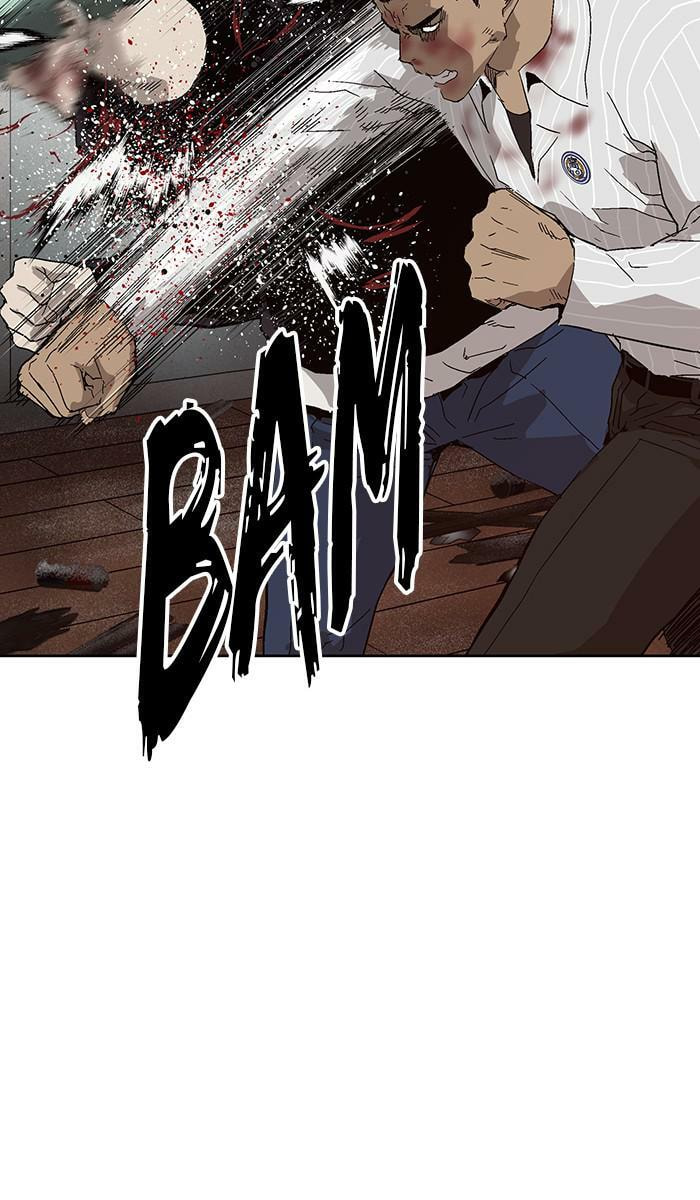 Read Weak Hero chapter 150 image 120 on Lezhin