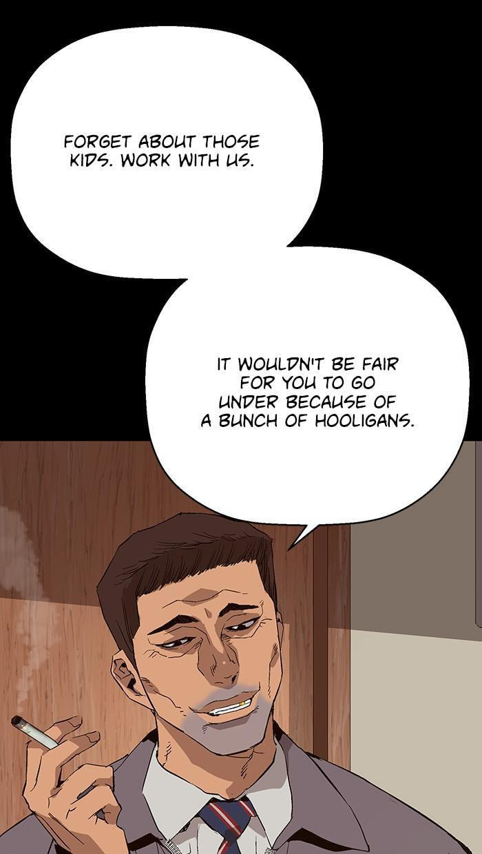 Read Weak Hero chapter 153 image 97 on Lezhin