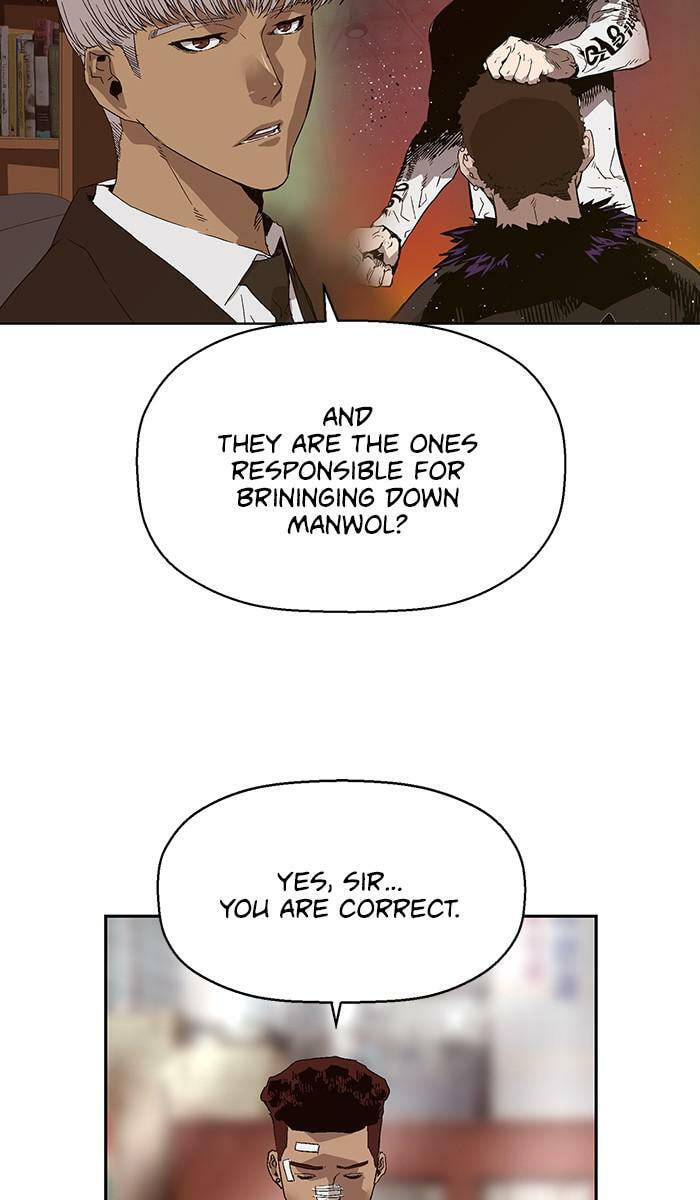 Read Weak Hero chapter 163 image 36 on Lezhin