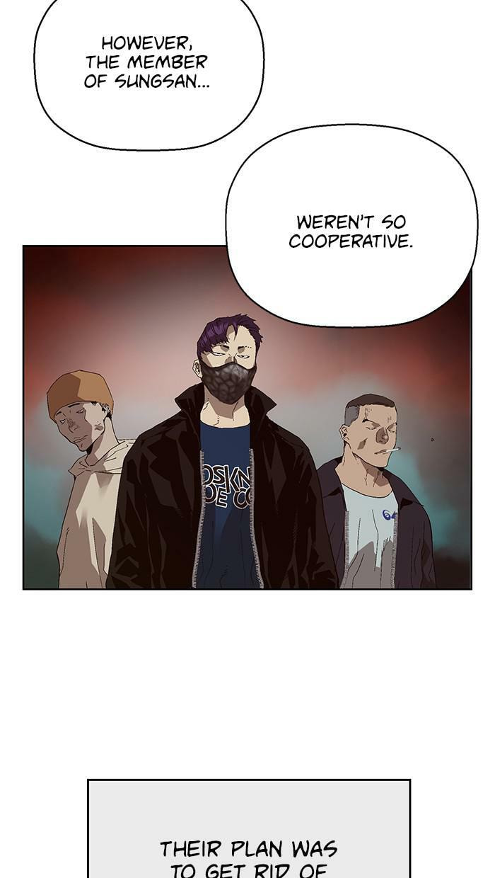 Read Weak Hero chapter 163 image 71 on Lezhin