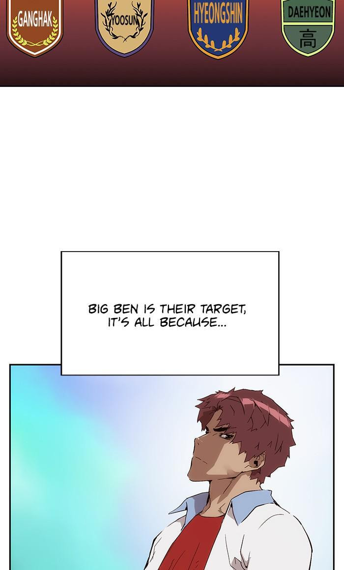 Read Weak Hero chapter 164 image 5 on Lezhin