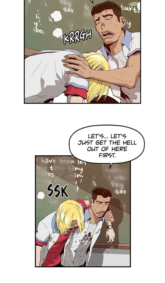 Read Weak Hero chapter 18 image 19 on Lezhin