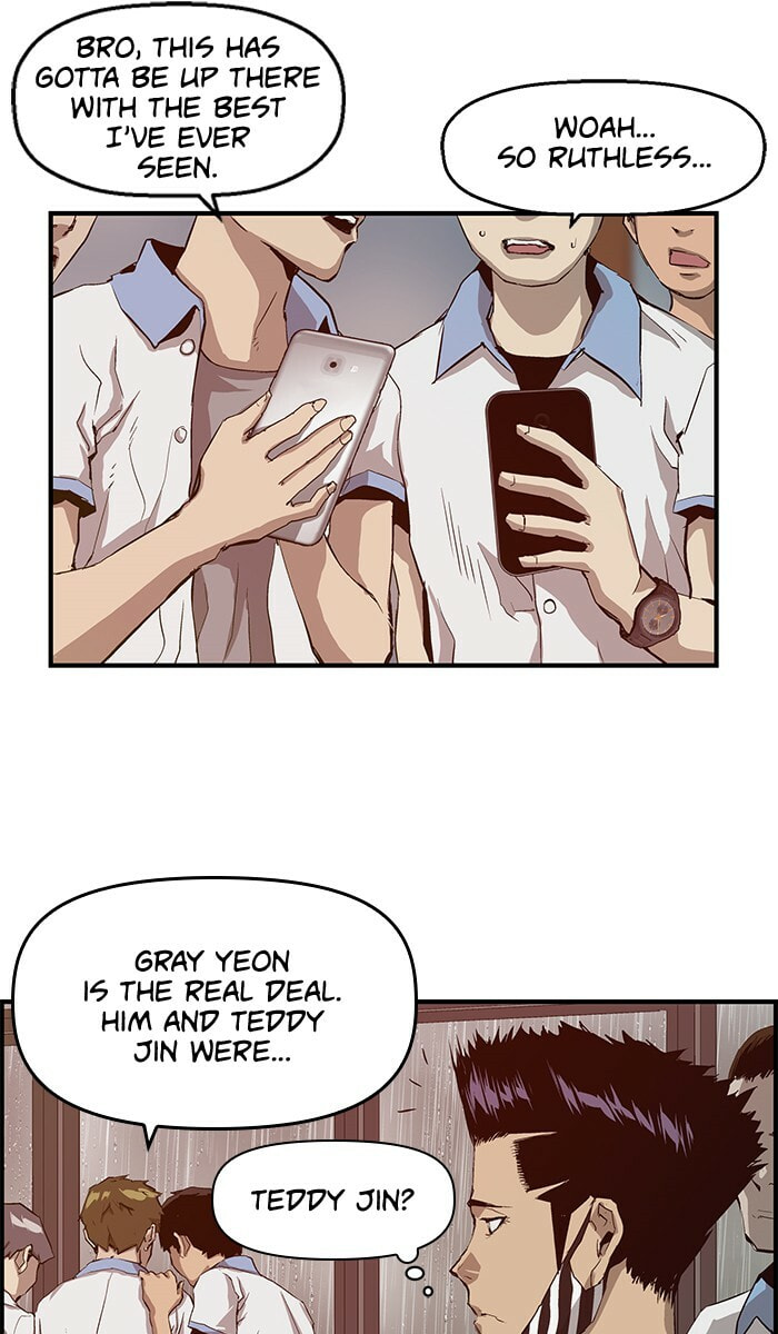 Read Weak Hero chapter 18 image 70 on Lezhin