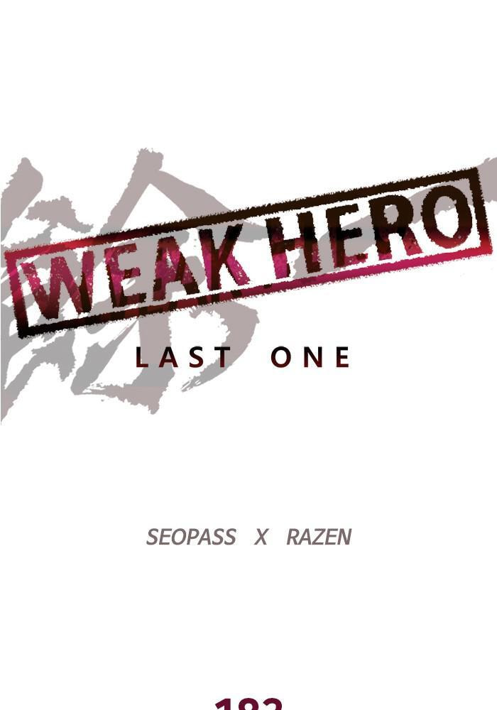 Read Weak Hero chapter 183 image 22 on Lezhin