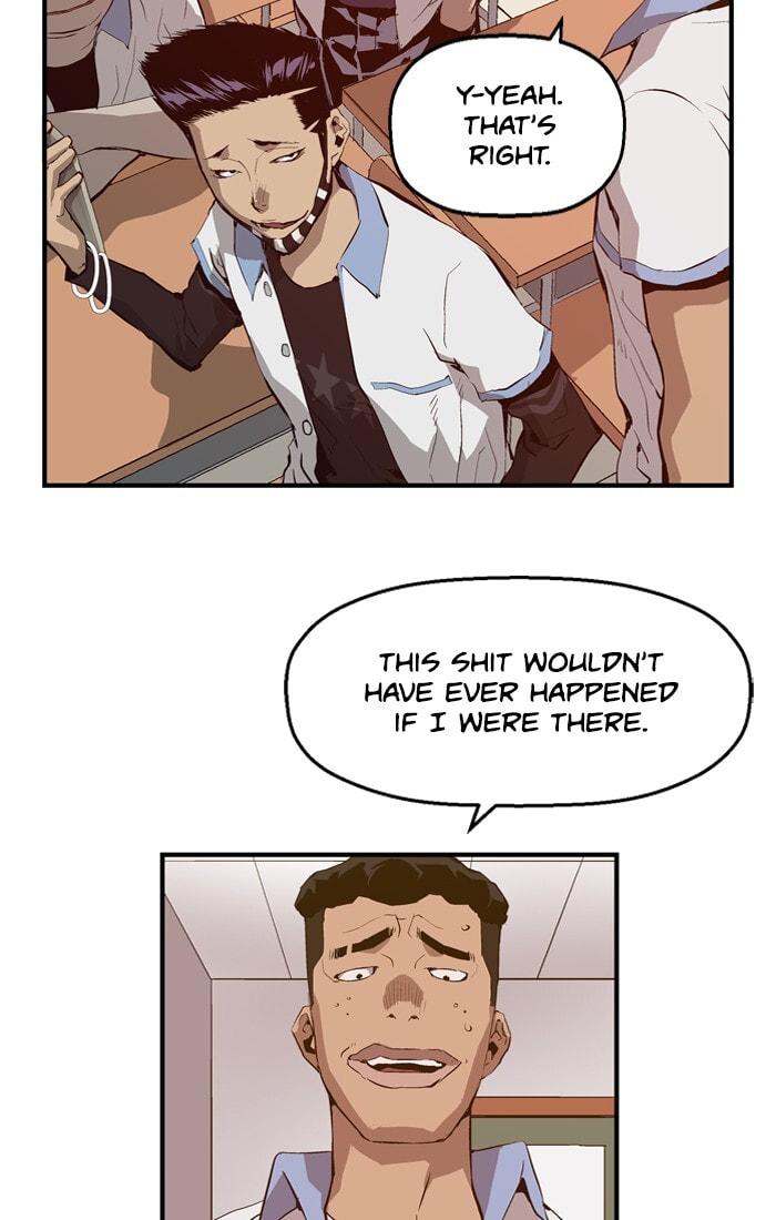 Read Weak Hero chapter 19 image 20 on Lezhin