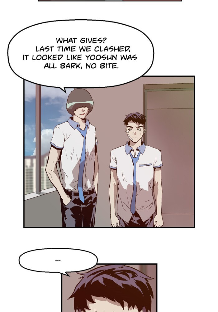 Read Weak Hero chapter 19 image 68 on Lezhin