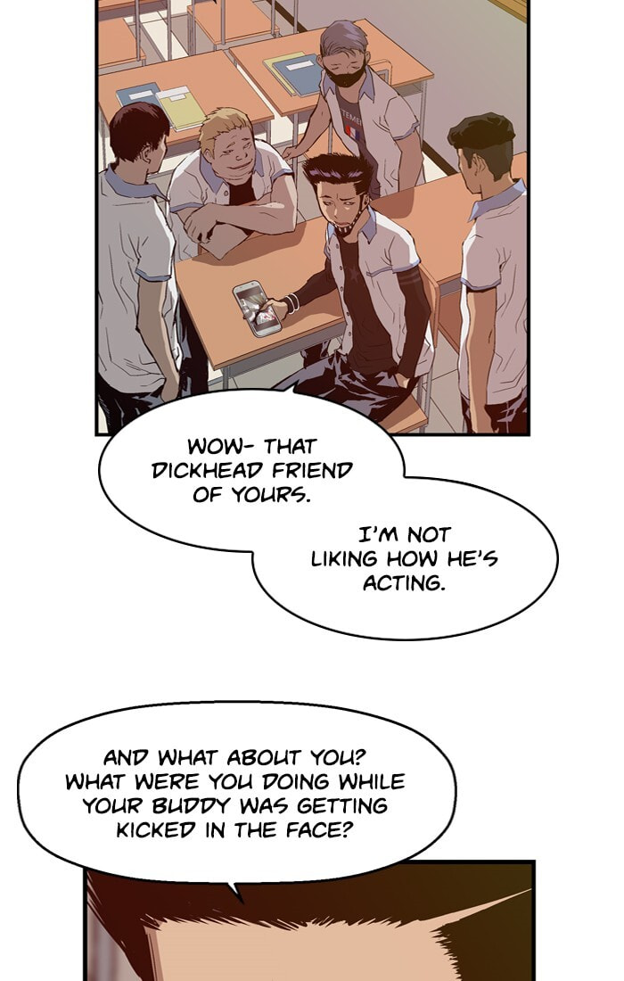 Read Weak Hero chapter 19 image 8 on Lezhin