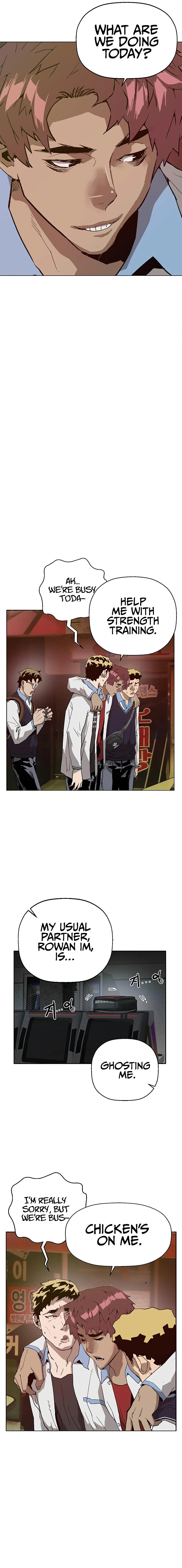 Read Weak Hero chapter 212 image 3 on Lezhin