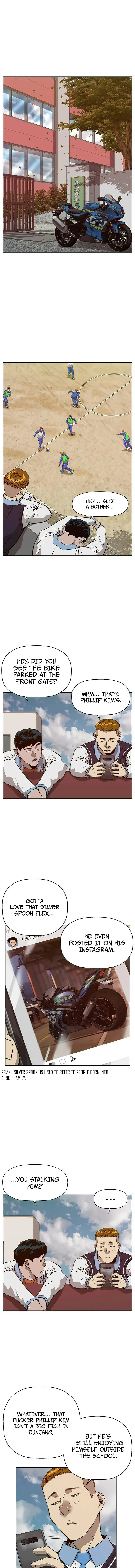 Read Weak Hero chapter 216 image 0 on Lezhin