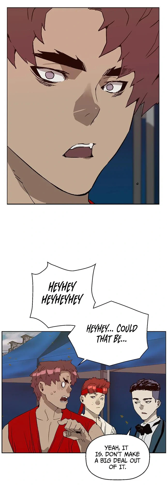 Read Weak Hero chapter 217 image 9 on Lezhin