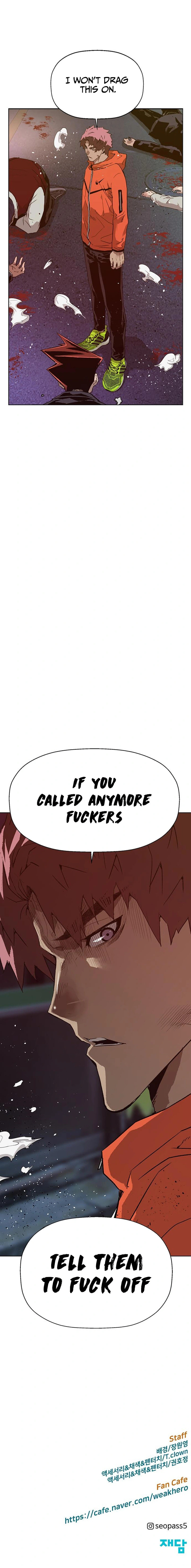 Read Weak Hero chapter 226 image 38 on Lezhin