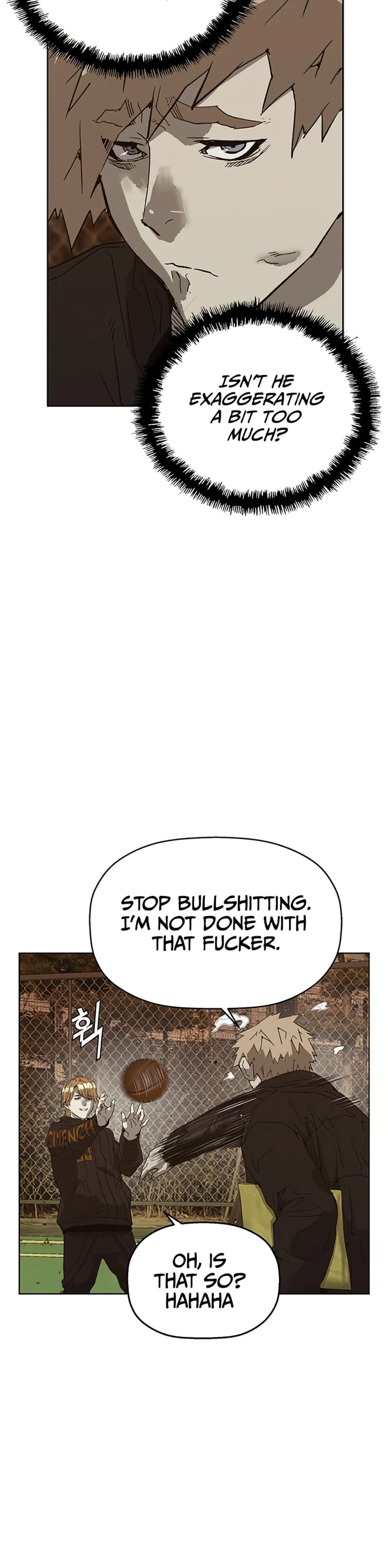 Read Weak Hero chapter 231 image 11 on Lezhin