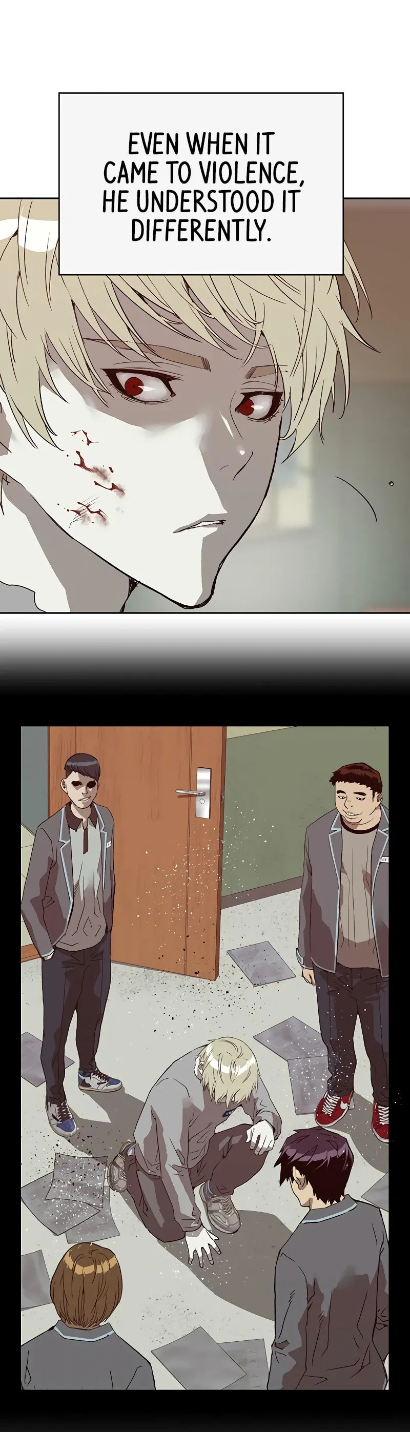 Read Weak Hero chapter 260 image 5 on Lezhin
