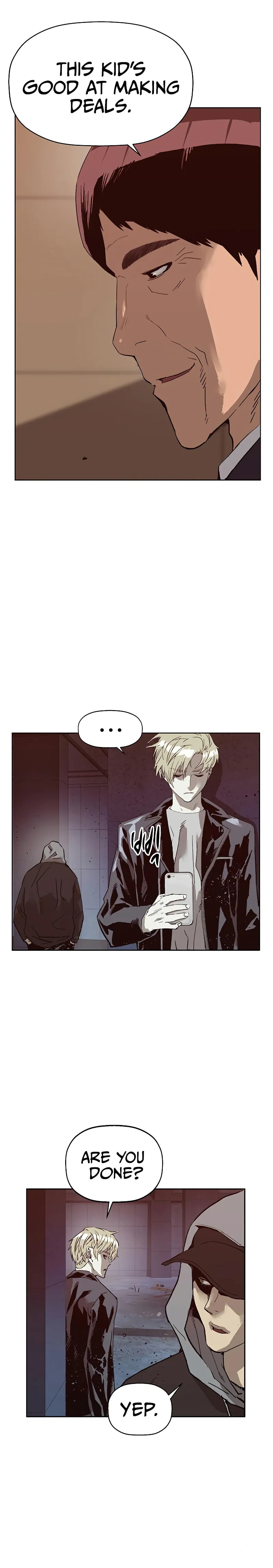 Read Weak Hero chapter 261 image 11 on Lezhin