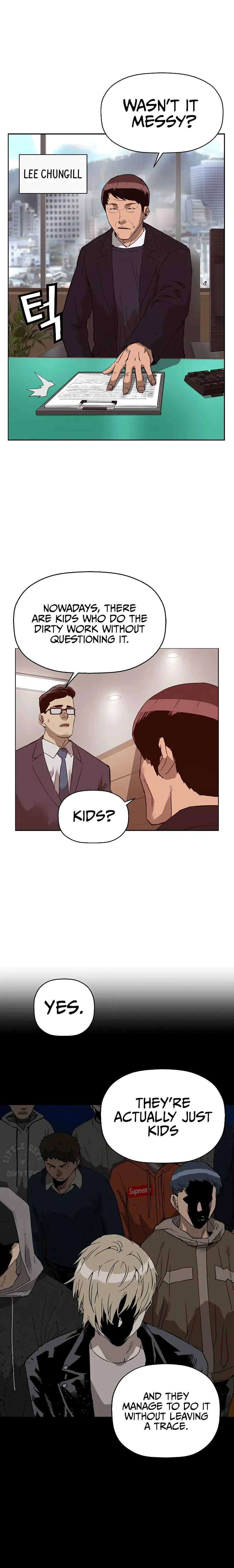 Read Weak Hero chapter 261 image 5 on Lezhin