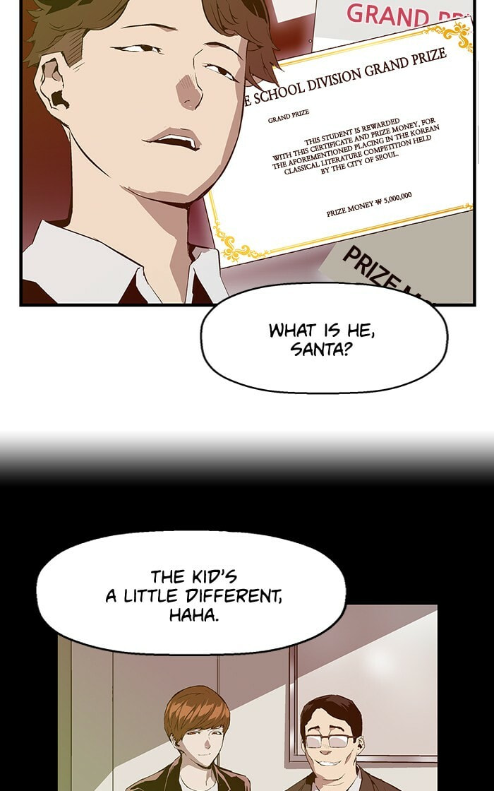 Read Weak Hero chapter 27 image 3 on Lezhin