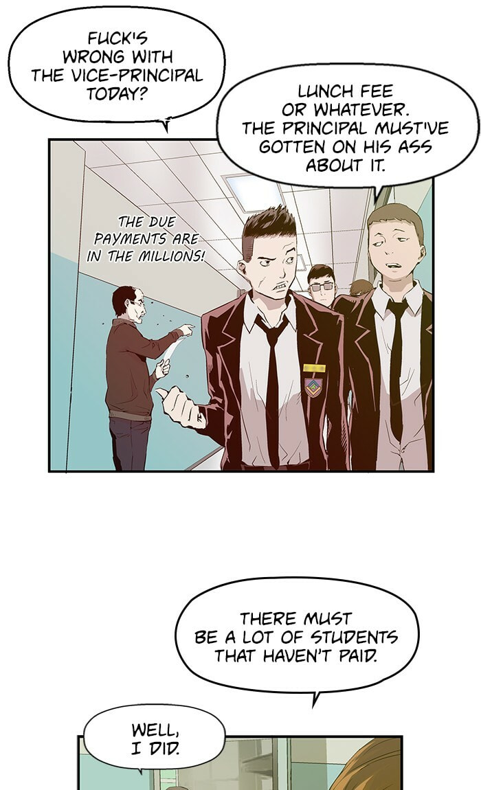 Read Weak Hero chapter 27 image 73 on Lezhin