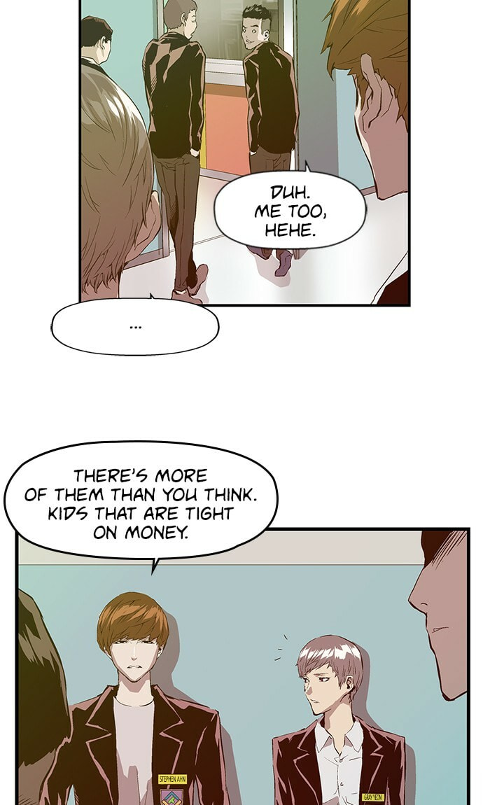 Read Weak Hero chapter 27 image 74 on Lezhin