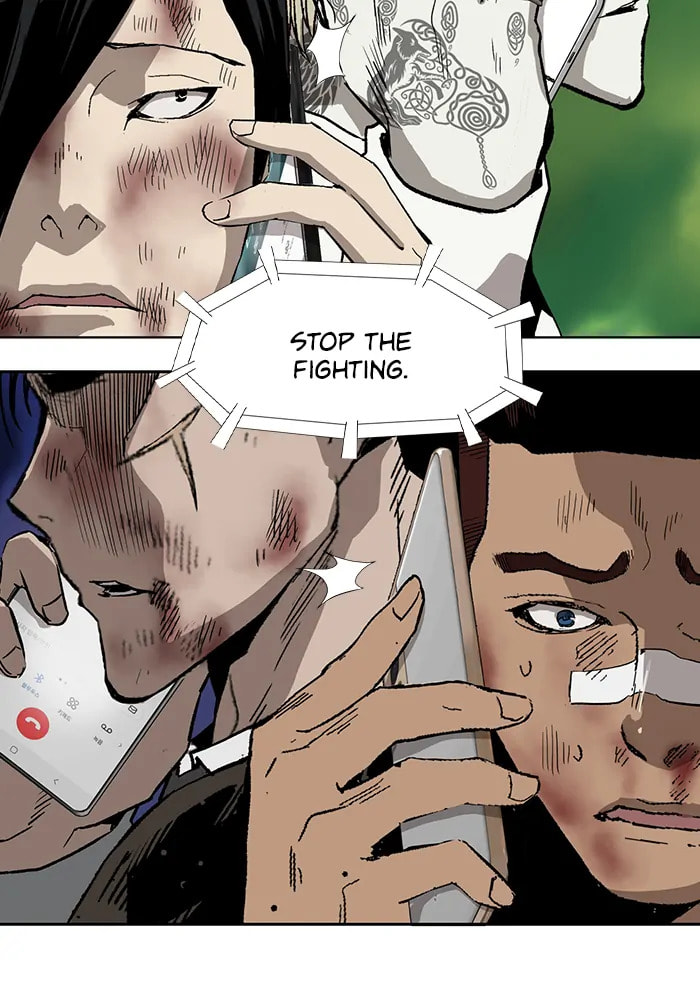 Read Weak Hero chapter 306 image 95 on Lezhin