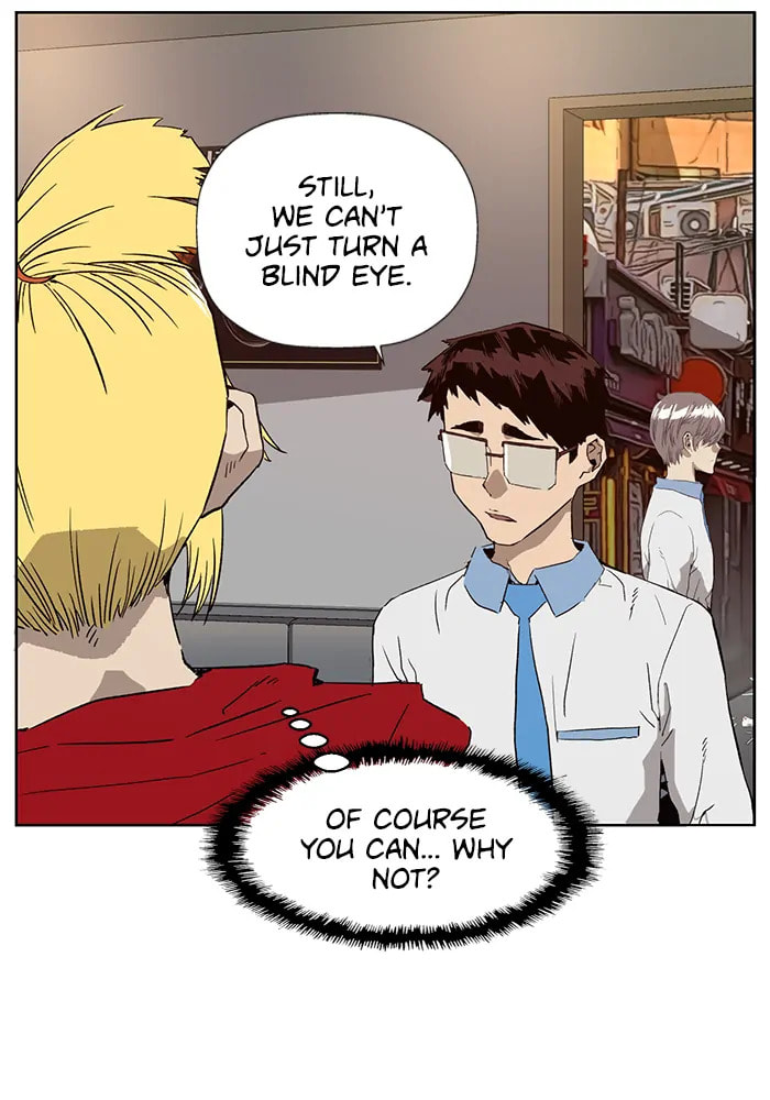 Read Weak Hero chapter 319 image 33 on Lezhin