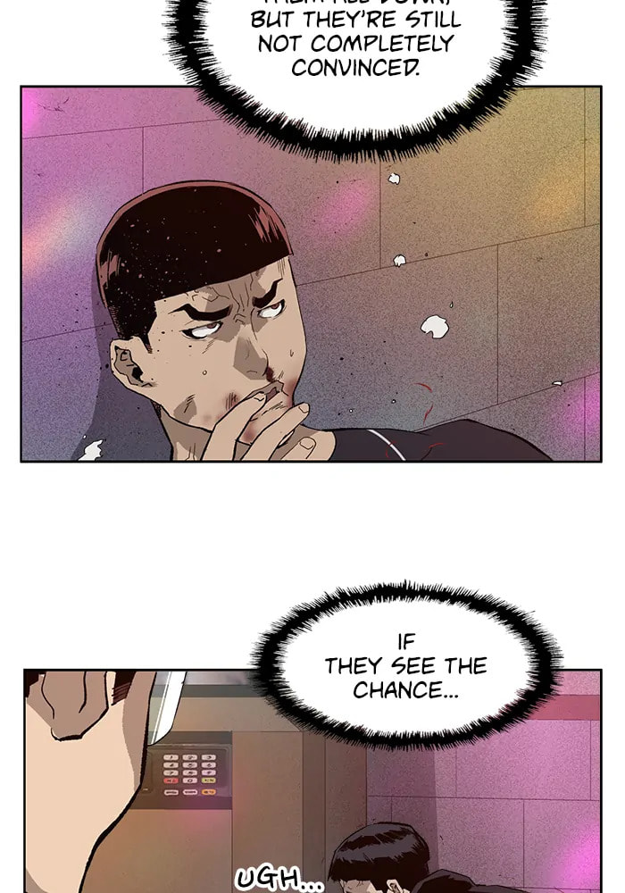 Read Weak Hero chapter 321 image 40 on Lezhin