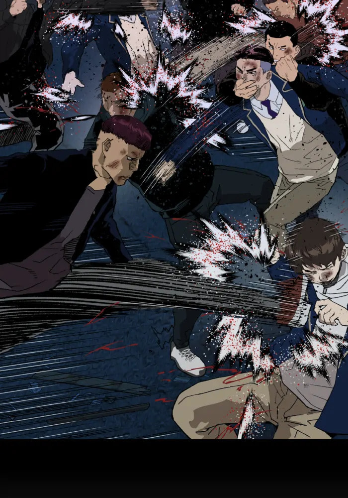 Read Weak Hero chapter 327 image 12 on Lezhin