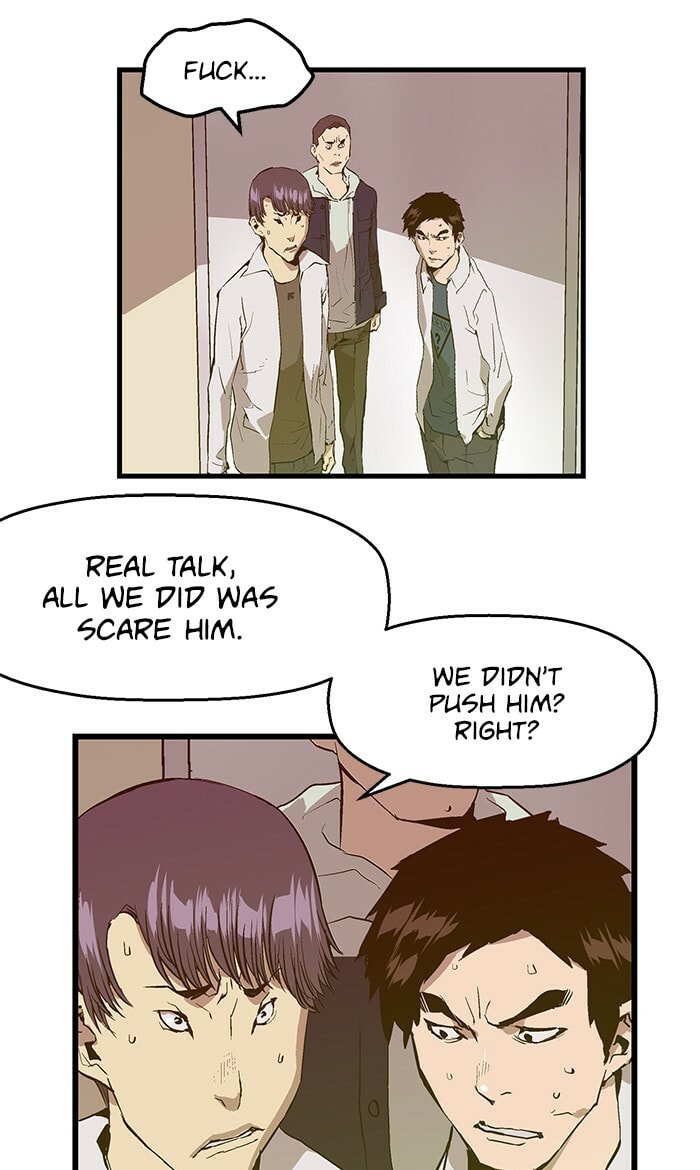 Read Weak Hero chapter 33 image 64 on Lezhin