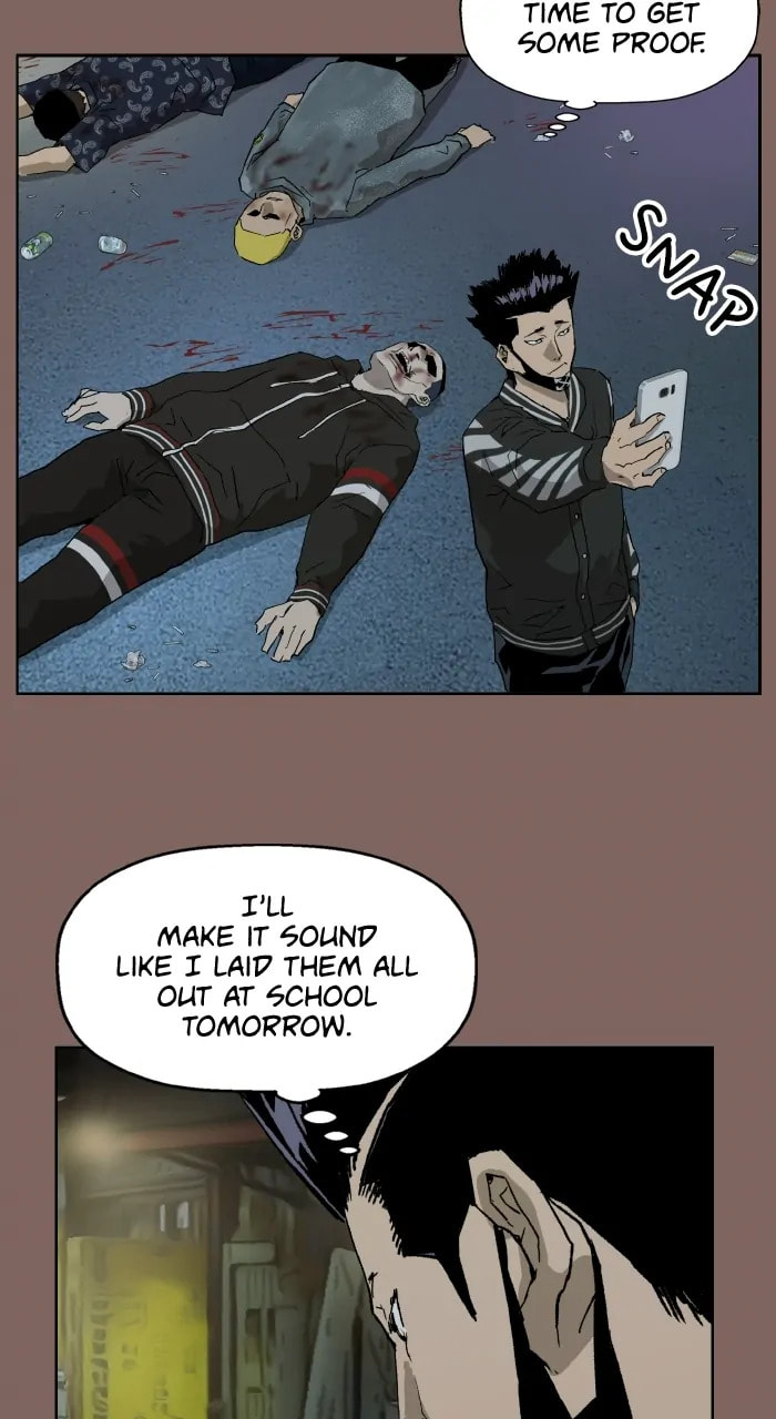 Read Weak Hero chapter 335 image 44 on Lezhin
