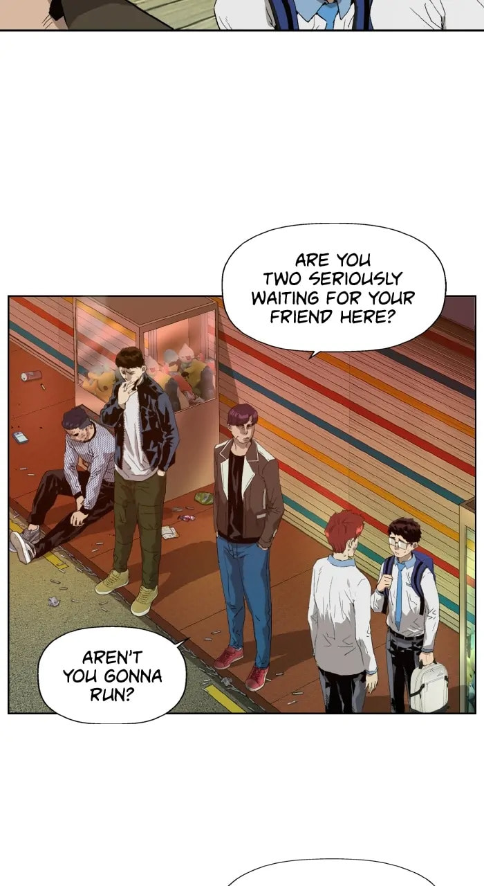 Read Weak Hero chapter 338 image 2 on Lezhin