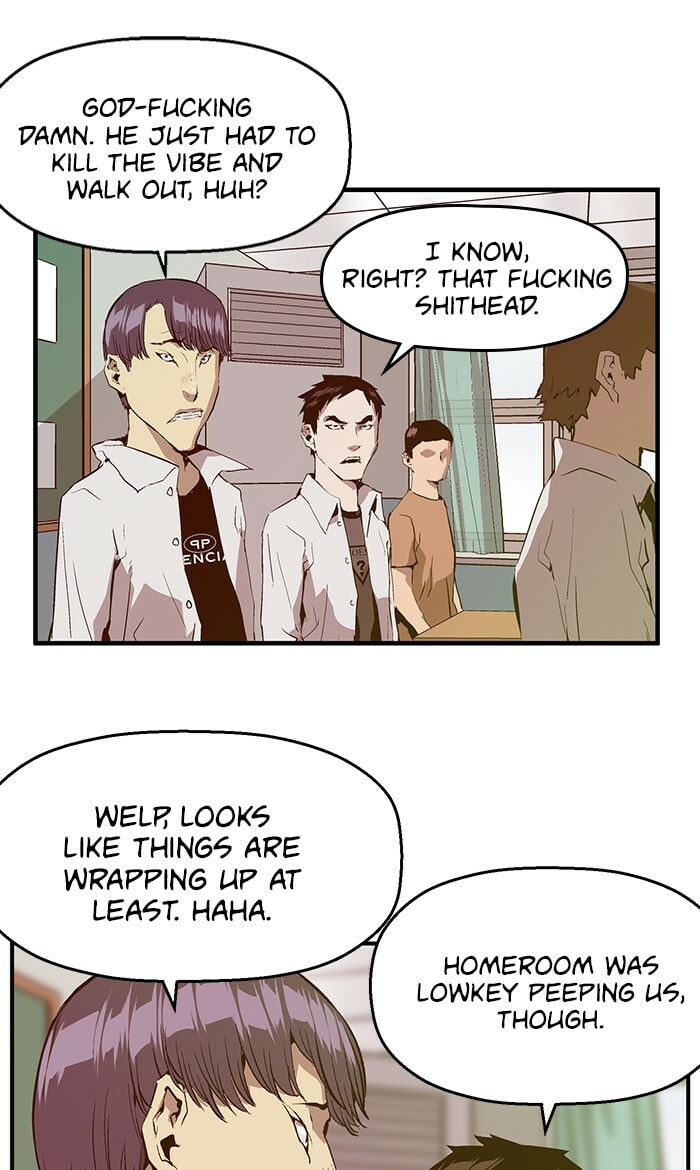 Read Weak Hero chapter 34 image 24 on Lezhin