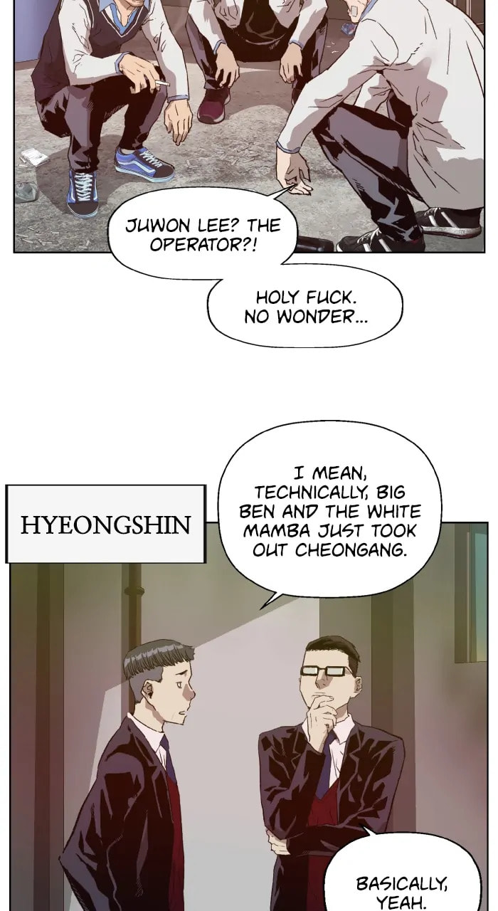 Read Weak Hero chapter 343 image 10 on Lezhin