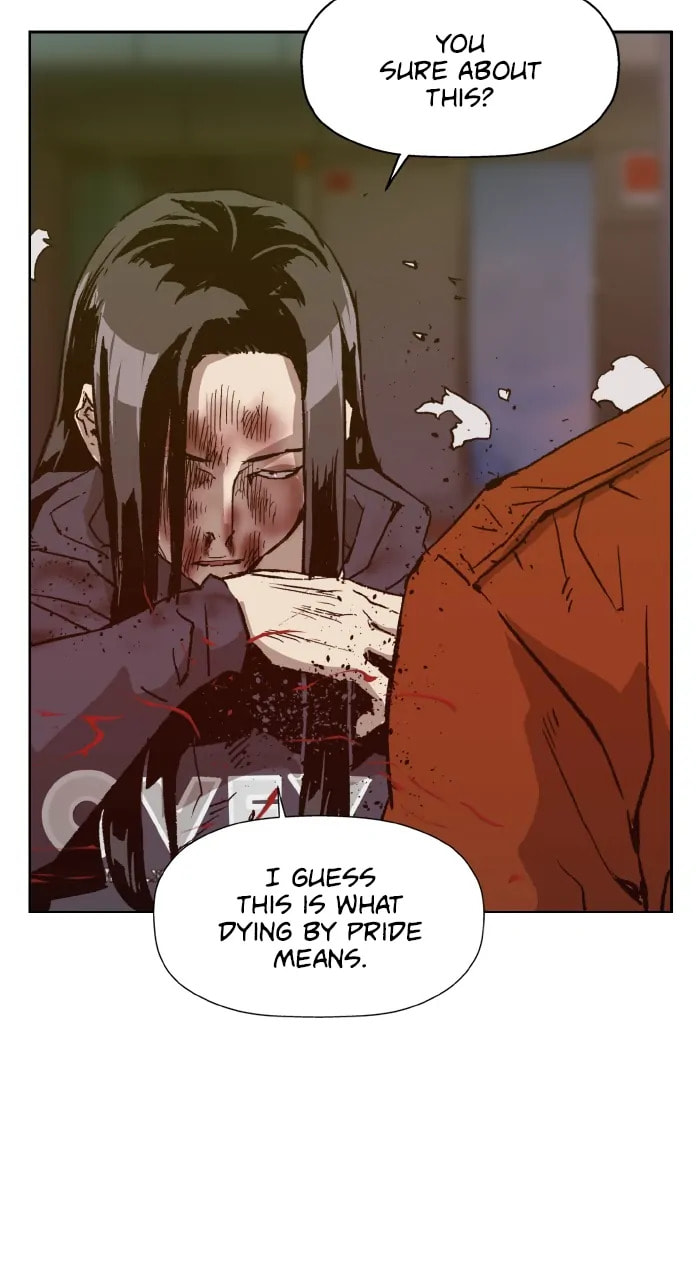 Read Weak Hero chapter 351 image 41 on Lezhin
