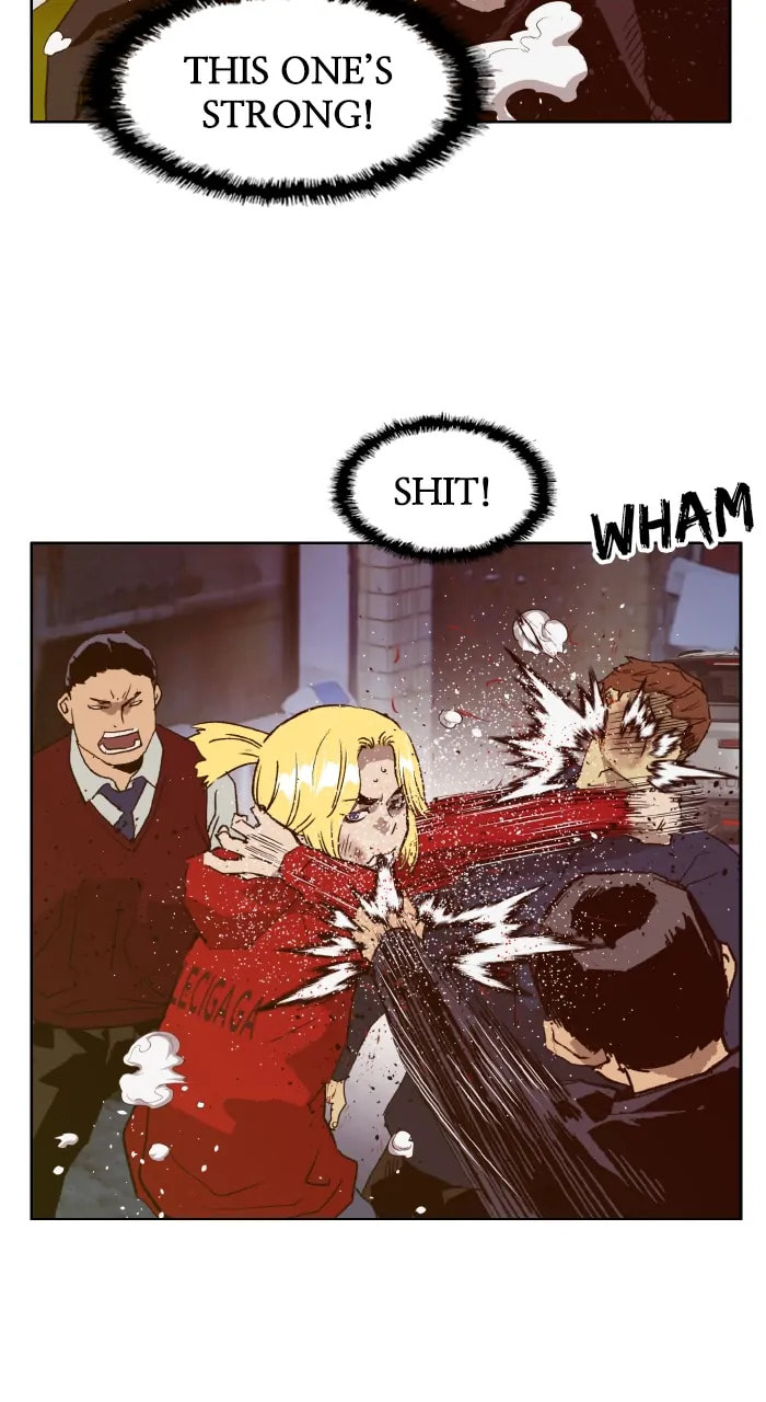 Read Weak Hero chapter 353 image 50 on Lezhin