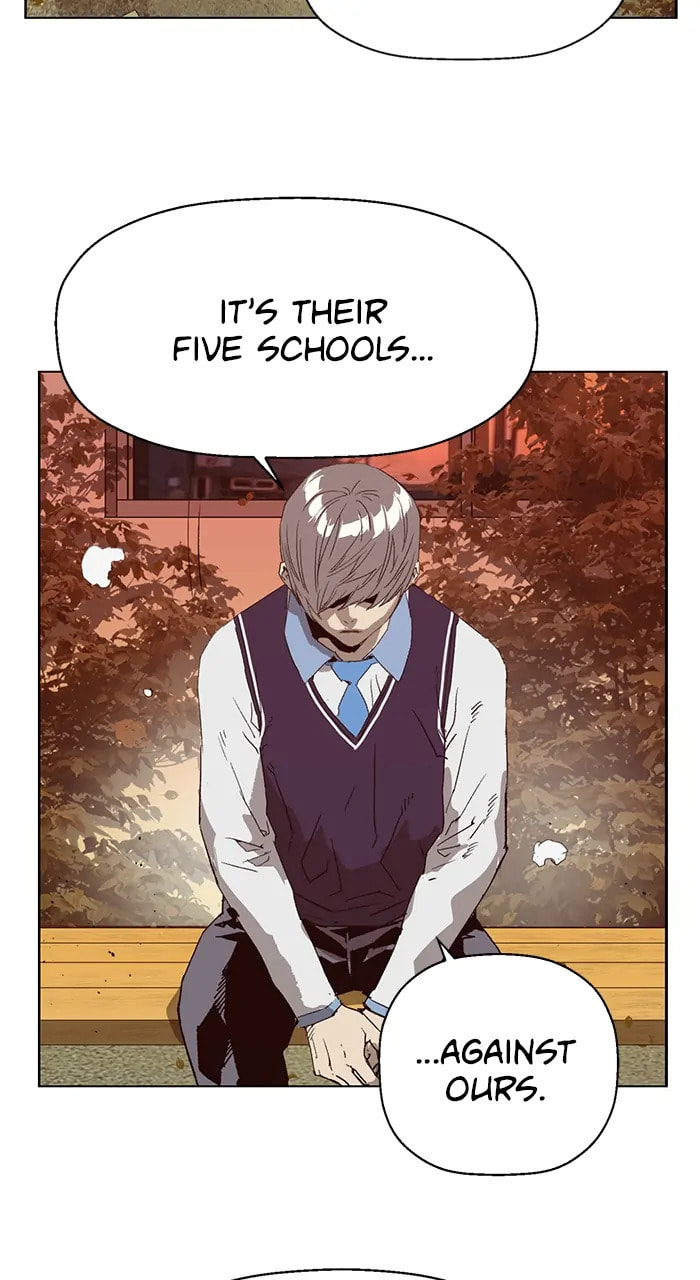 Read Weak Hero chapter 357 image 9 on Lezhin