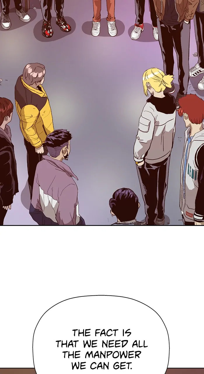 Read Weak Hero chapter 358 image 34 on Lezhin