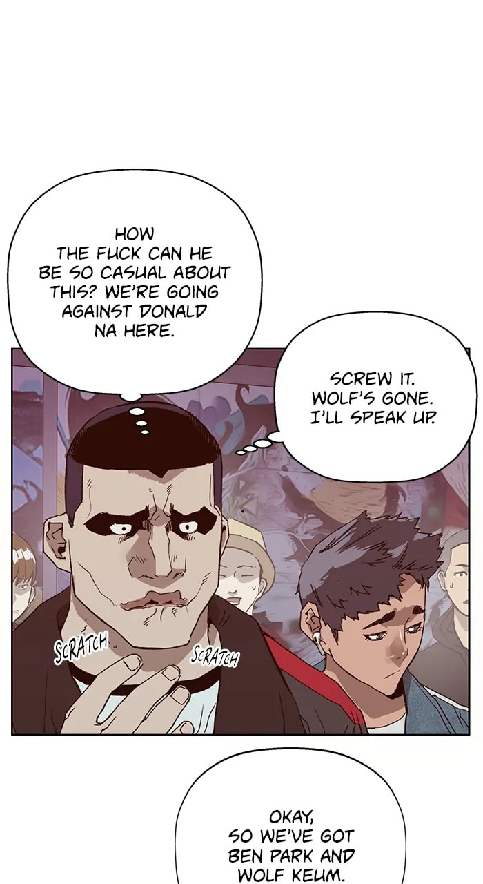 Read Weak Hero chapter 358 image 58 on Lezhin