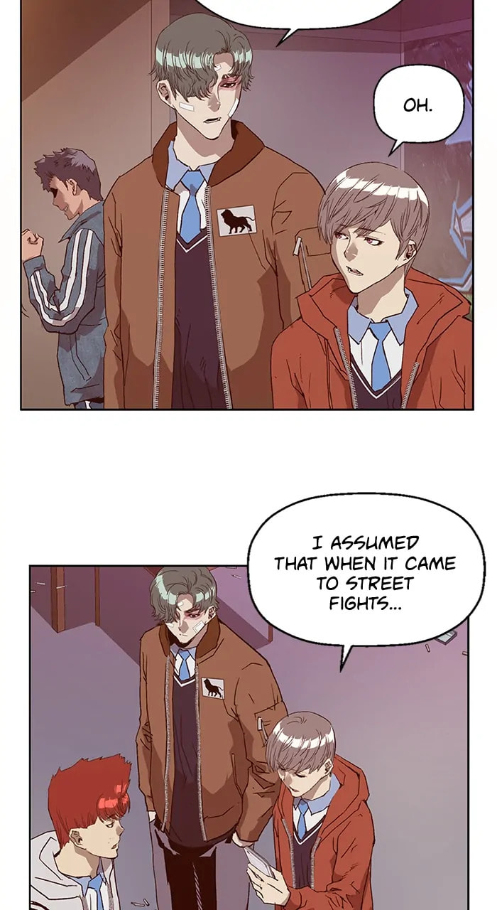 Read Weak Hero chapter 358 image 75 on Lezhin