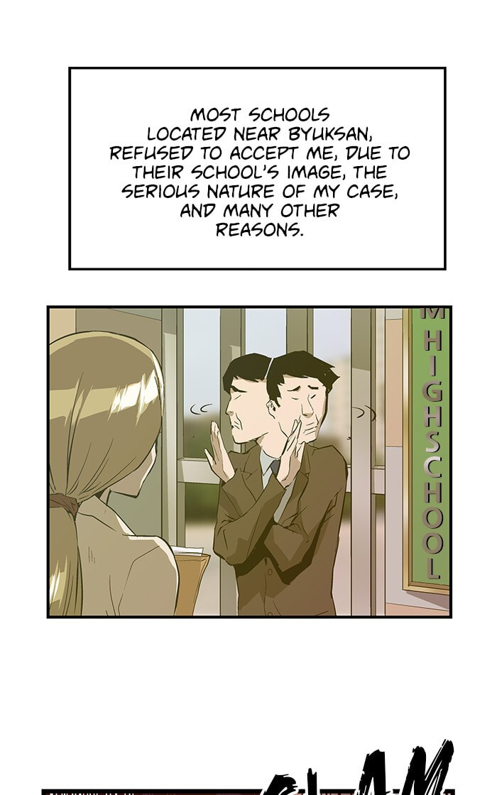 Read Weak Hero chapter 37 image 37 on Lezhin
