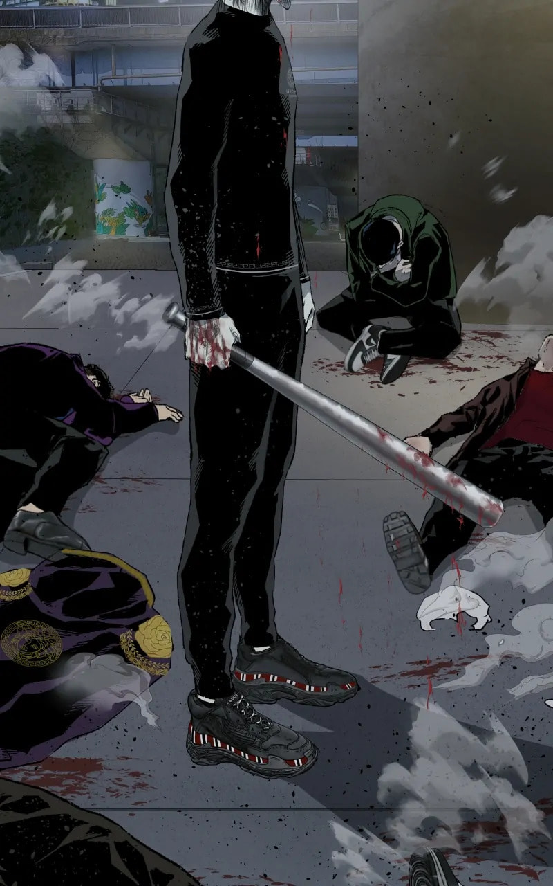 Read Weak Hero chapter 384 image 16 on Lezhin