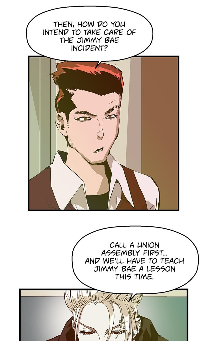 Read Weak Hero chapter 40 image 0 on Lezhin