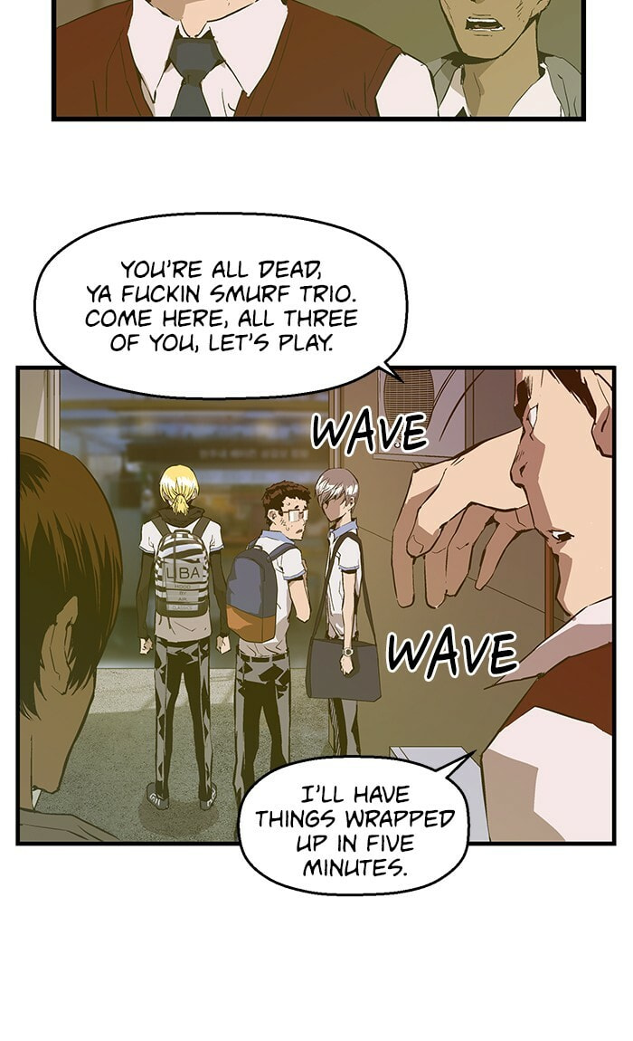 Read Weak Hero chapter 41 image 38 on Lezhin