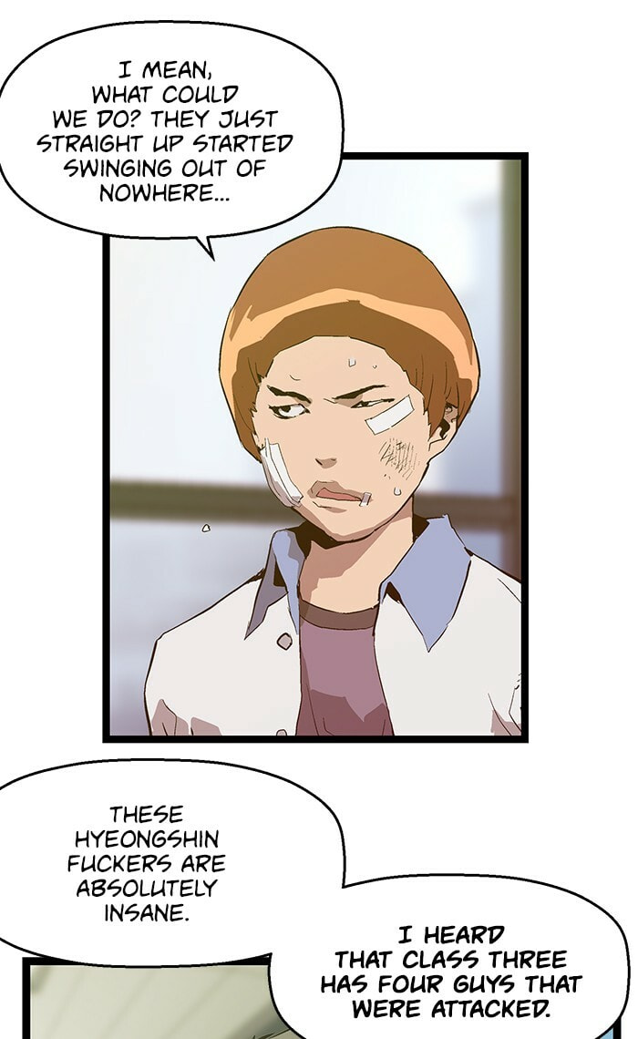 Read Weak Hero chapter 42 image 28 on Lezhin