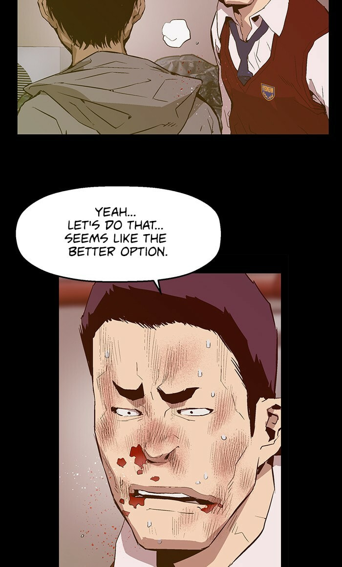 Read Weak Hero chapter 43 image 11 on Lezhin