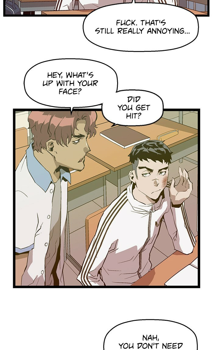 Read Weak Hero chapter 46 image 35 on Lezhin
