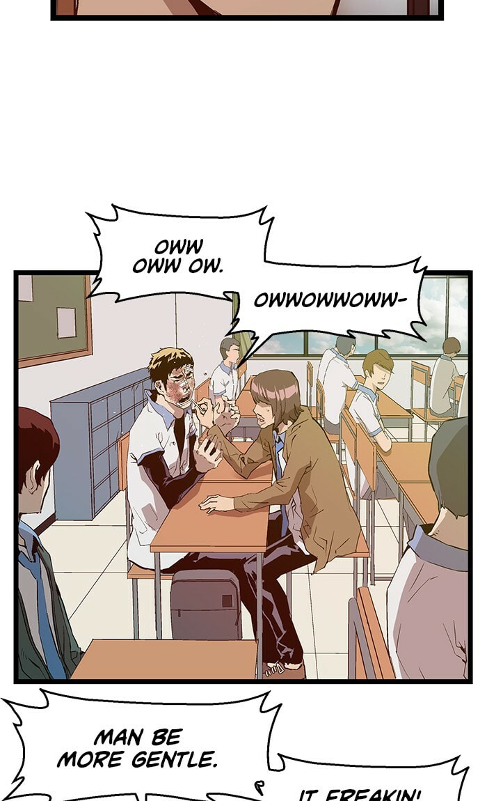 Read Weak Hero chapter 46 image 44 on Lezhin