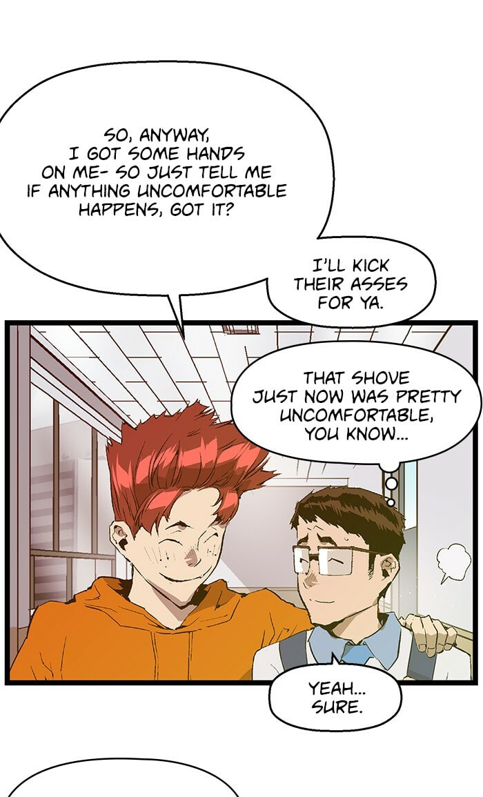 Read Weak Hero chapter 47 image 32 on Lezhin