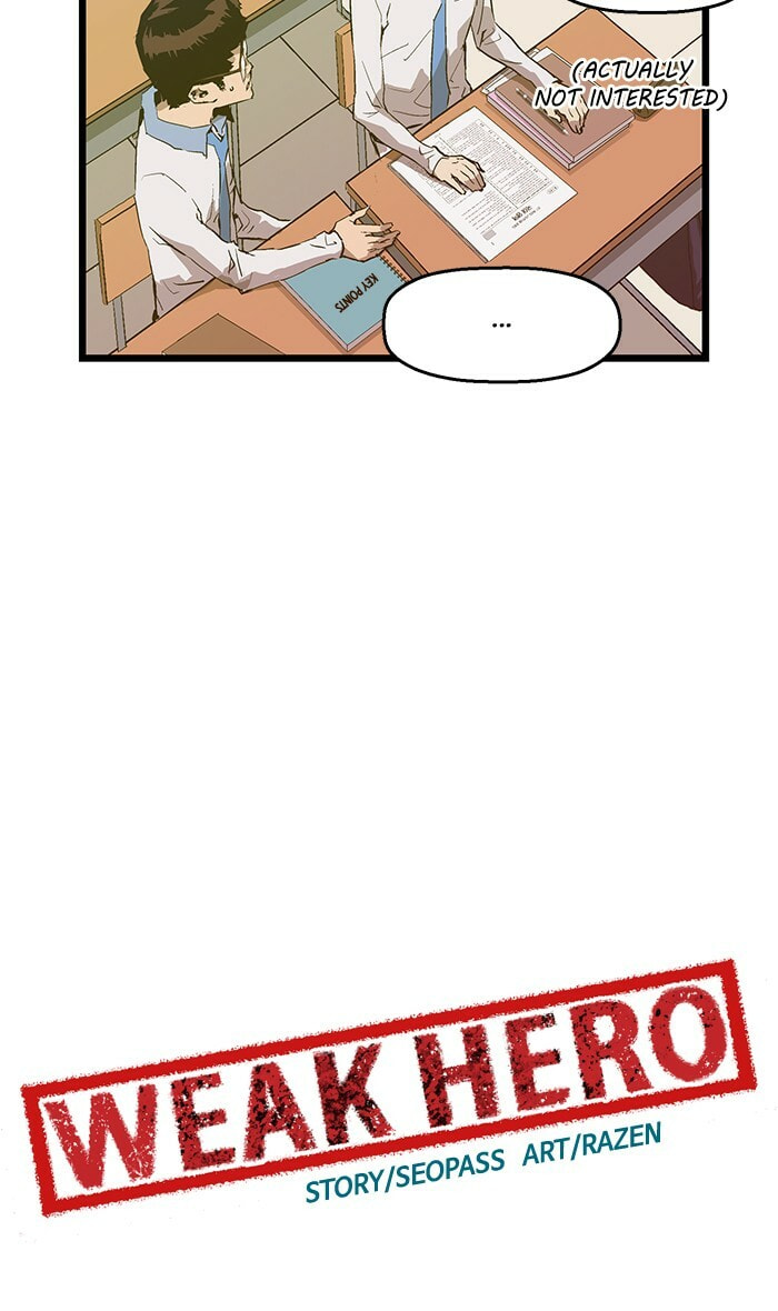 Read Weak Hero chapter 48 image 32 on Lezhin