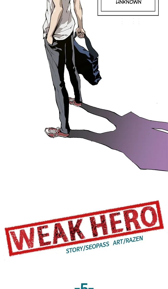 Read Weak Hero chapter 5 image 42 on Lezhin