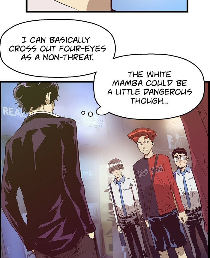 Read Weak Hero chapter 54 image 17 on Lezhin